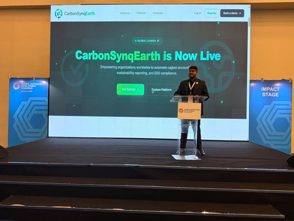 CarbonSynq Earth Launch in Indonesia